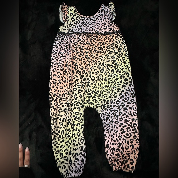 PixieLane Jumpsuit BUNDLE! 3 Colorful Animal Print Bodysuits - Picture 12 of 16